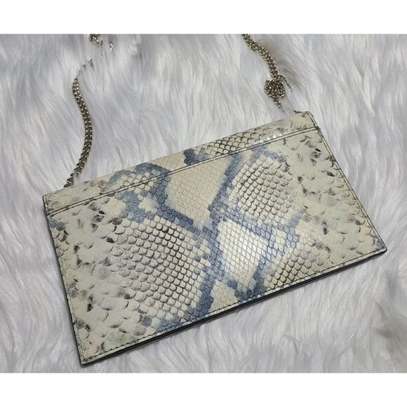 Kate Spade|Snake Print Convertible Crossbody Clutch - Picture 7 of 14